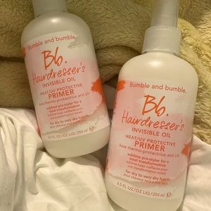 Bumble and Bumble HAIRDRESSER'S INVISIBLE OIL PRIMER 2 full Sz bottles